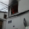 Se incendia su vivienda horas después de ser detenido