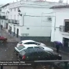 La nieve visita Extremadura a cotas bajas