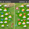 Previsión meteorológica en Extremadura. Días 2, 3 y 4 de marzo
