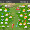 Previsión meteorológica en Extremadura. Días 3, 4 y 5 de marzo