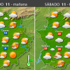 Previsión meteorológica en Extremadura. Días 11, 12 y 13 de marzo