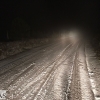 Imágenes de la ligera nevada de ayer en Sao Mamede