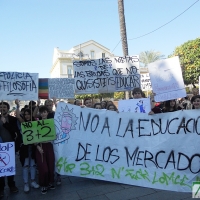 Los estudiantes reivindican sus derechos en Mérida