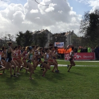 Las extremeñas se quedan a un paso de las medallas en el nacional de cross