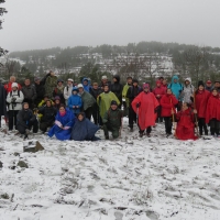 La nieve protagoniza la Ruta Foios – Navasfrías – Aldeia Do Bispo
