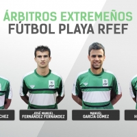 El Fútbol Playa nacional contará con 4 colegiados extremeños