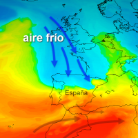 Brusco descenso de temperaturas durante los próximos días