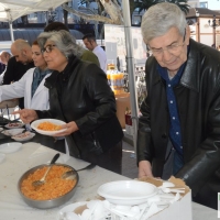 Badajoz desayuna migas 'solidarias'