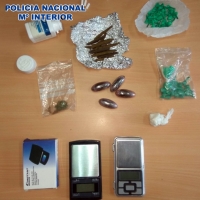 Dos detenidos por tráfico de drogas en Los Colorines