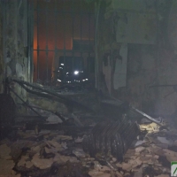 Dos heridos en el incendio de una vivienda del casco antiguo de Badajoz
