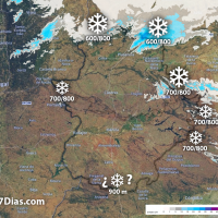 ¿Dónde podría nevar en Extremadura durante las próximas horas?