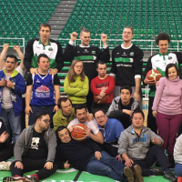 Síndrome de Down y baloncesto se unen en Cáceres
