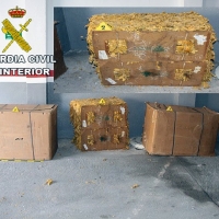 Detenidos tres jóvenes de Badajoz con 440 kilos de tabaco de contrabando