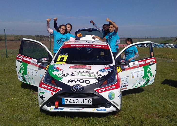 Un centenar de escolares extremeños disfrutan del automovilismo