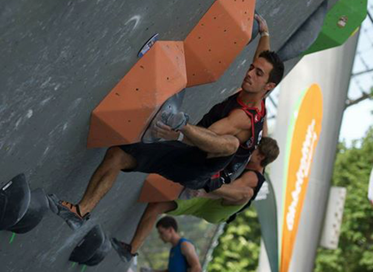El extremeño Javi Cano estará en la Copa del Mundo de Boulder