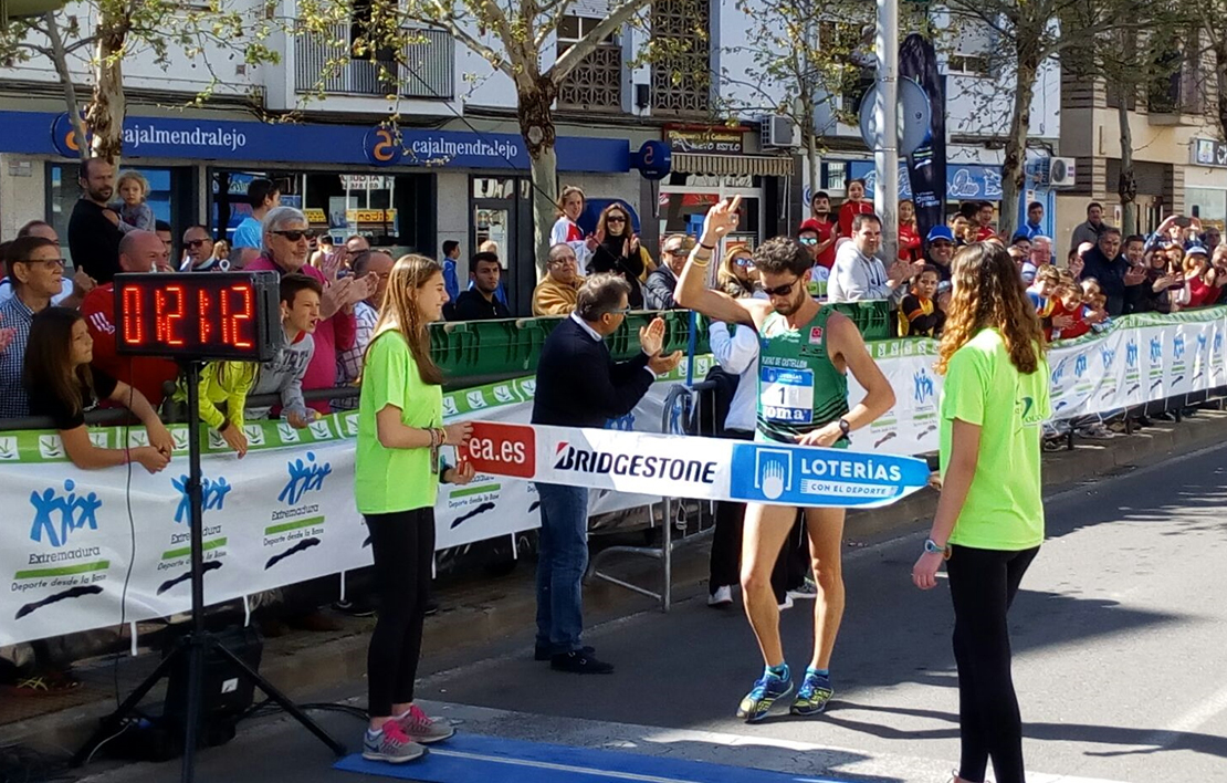 El extremeño Álvaro Martín campeón de España de 20 kilómetros marcha