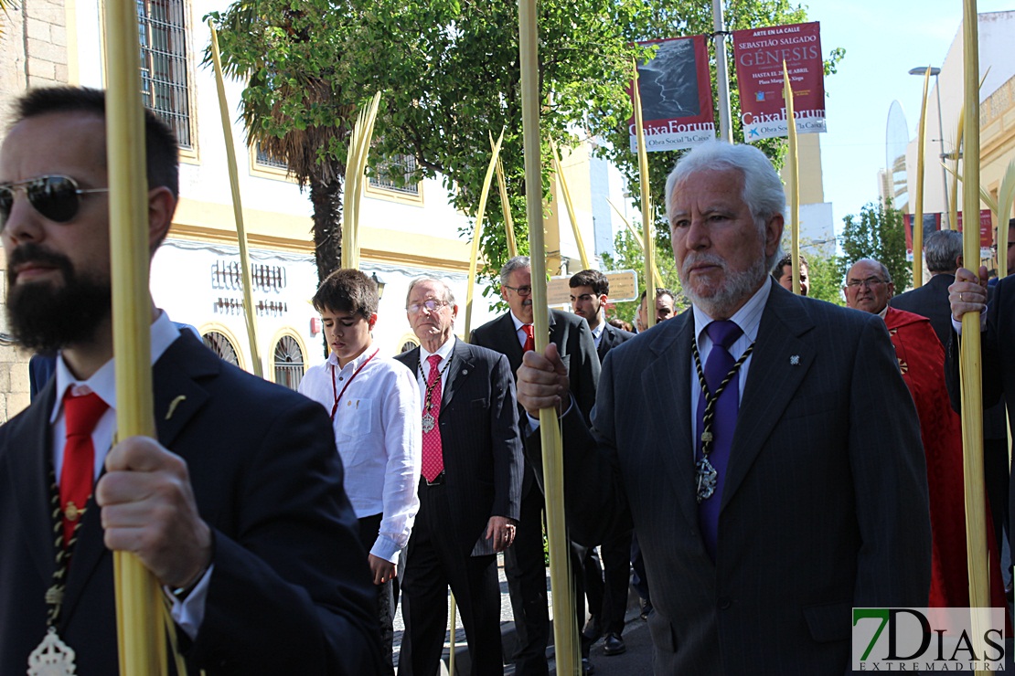 La Semana Santa de Mérida arranca con la tradicional procesión de Las Palmas