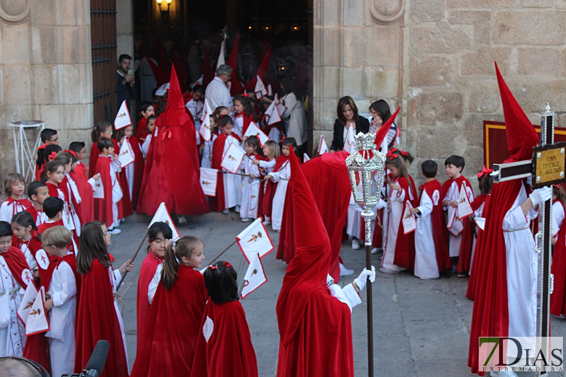 La Cofradía Infantil, protagonista en el Lunes Santo de Mérida