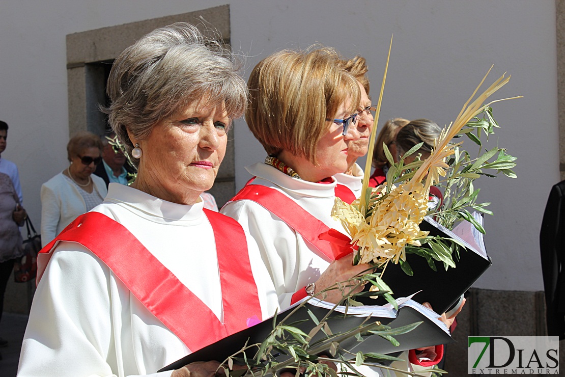 La Semana Santa de Mérida arranca con la tradicional procesión de Las Palmas