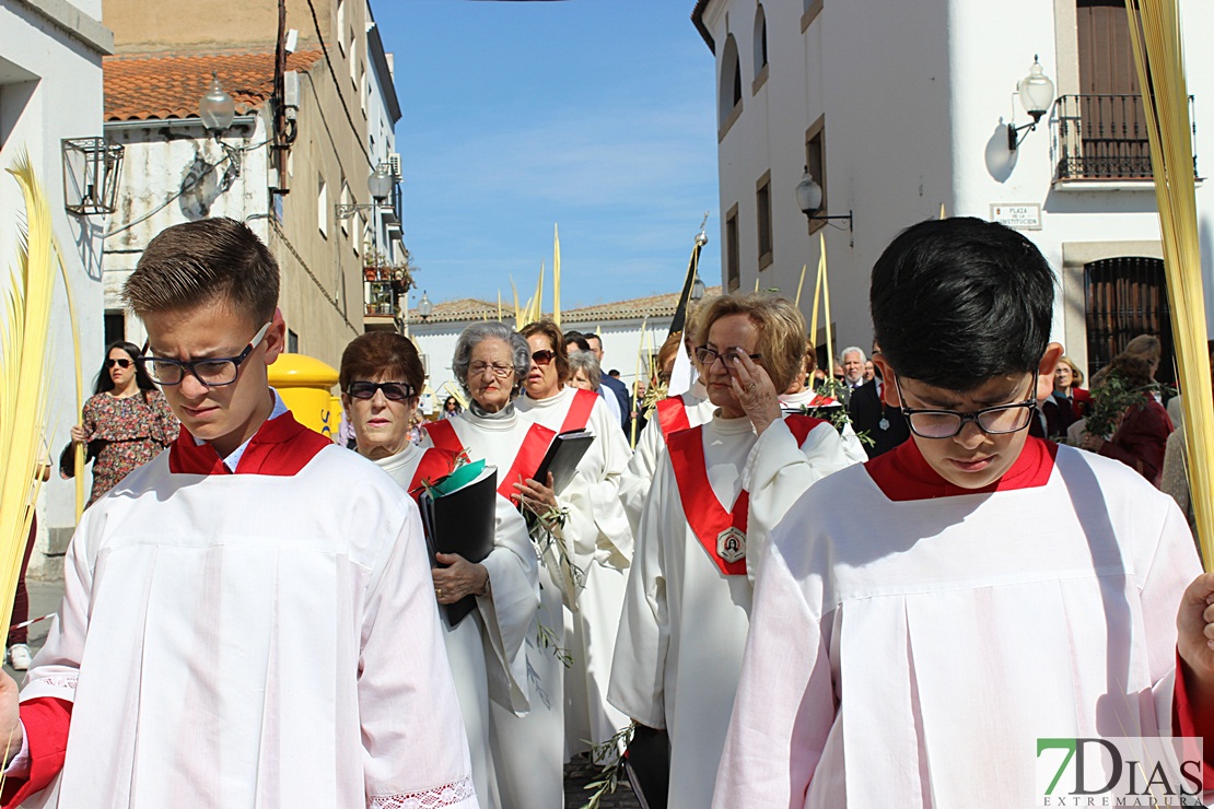 La Semana Santa de Mérida arranca con la tradicional procesión de Las Palmas