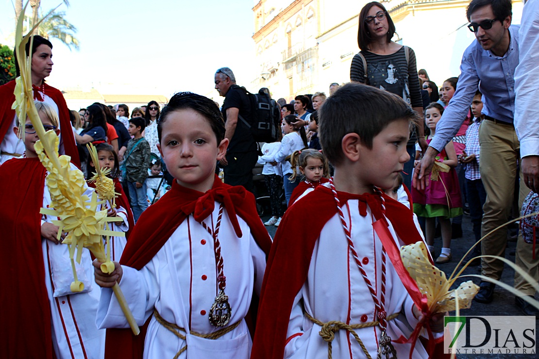 Miles de espectadores acuden a la procesión de La Burrita en Mérida