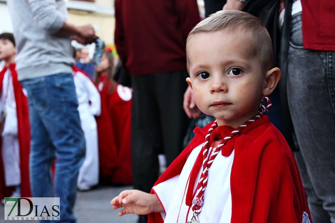 La Cofradía Infantil, protagonista en el Lunes Santo de Mérida