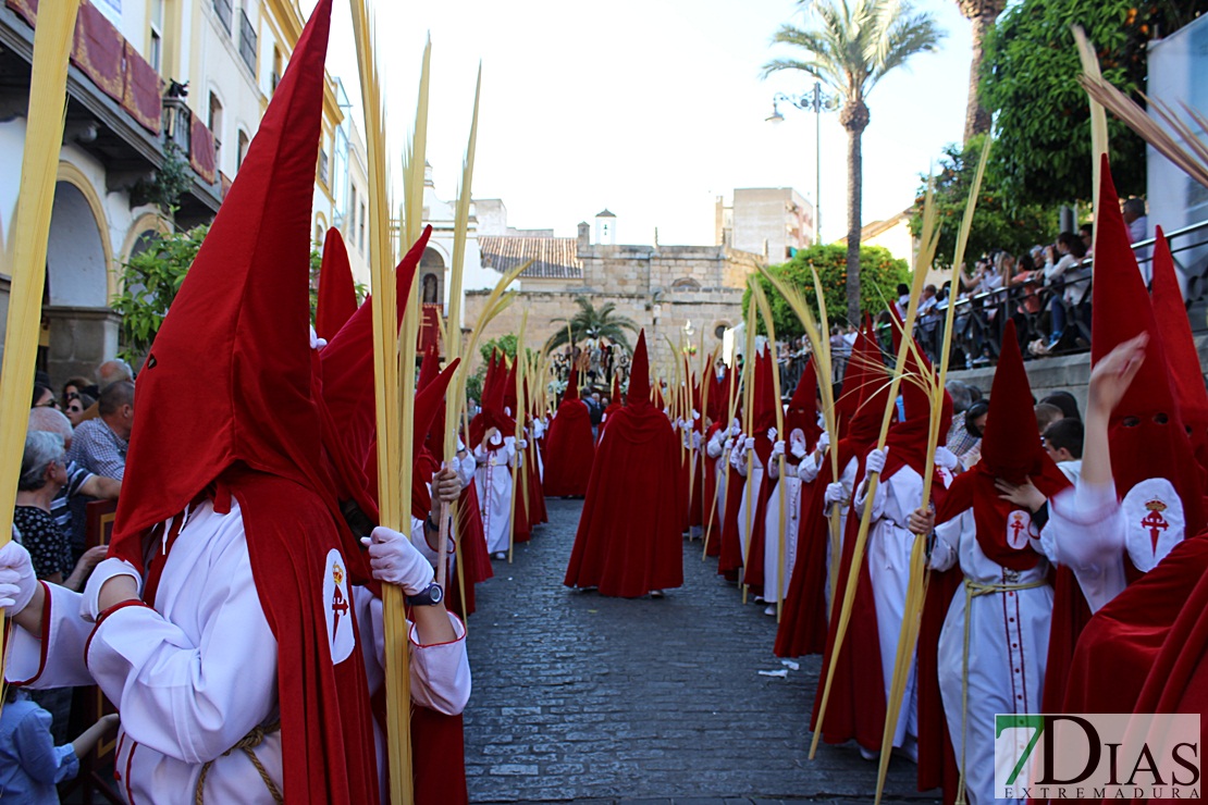 Miles de espectadores acuden a la procesión de La Burrita en Mérida