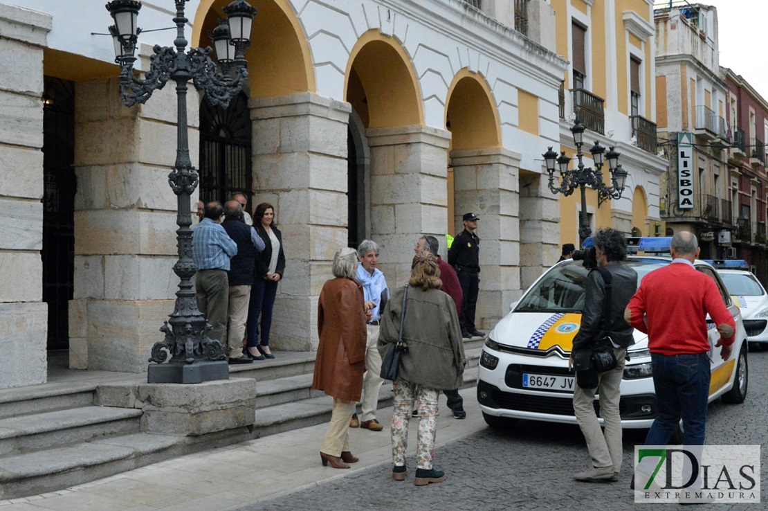 Golpe a la democracia en Badajoz