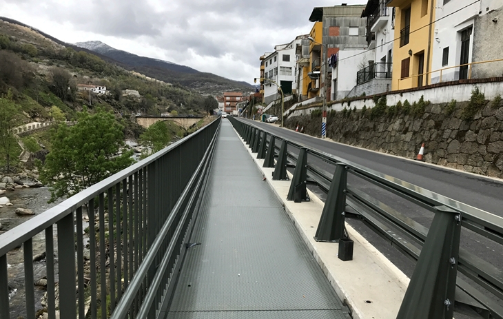 El Valle del Jerte cuenta con dos nuevas pasarelas