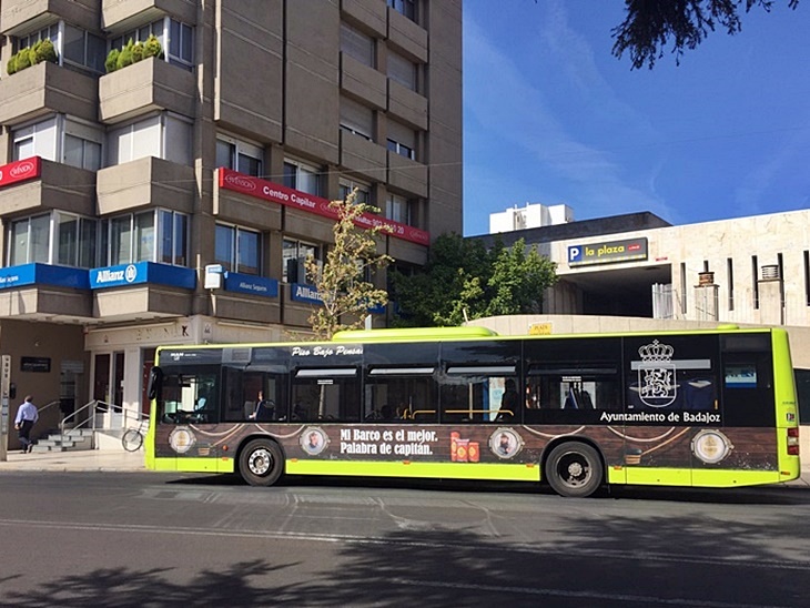 Disminuye el uso del autobús urbano en Extremadura