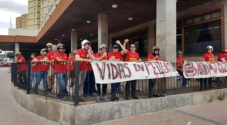 USO se desvincula del acuerdo de Bomberos y Ayto. de Badajoz