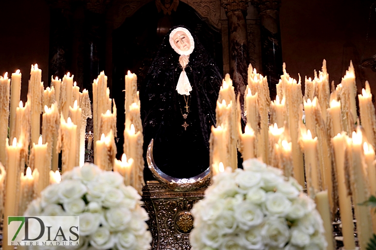 Imágenes de la Soledad en el Viernes Santo