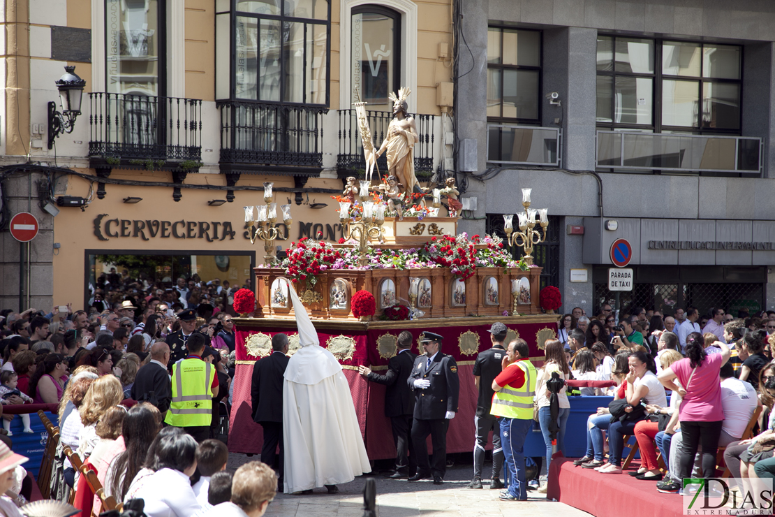 Badajoz despide una Semana Santa plena con el Resucitado