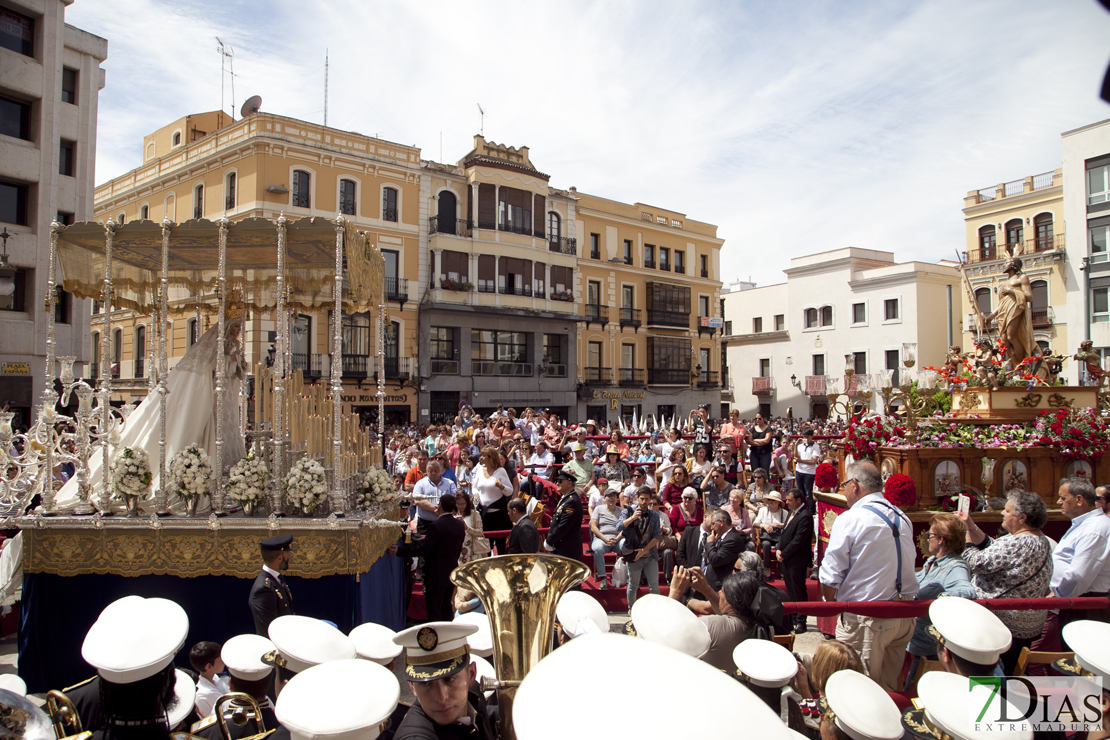 Badajoz despide una Semana Santa plena con el Resucitado