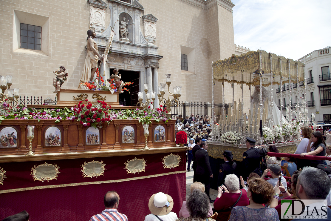 Badajoz despide una Semana Santa plena con el Resucitado