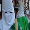 Los Ferroviarios procesionan por las calles de Mérida