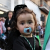 Los Ferroviarios procesionan por las calles de Mérida