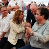 Casi un millar de socialistas extremeños arropan a Susana Díaz