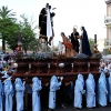 Los Ferroviarios procesionan por las calles de Mérida