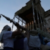 Las imágenes más íntimas de la tarde de Jueves Santo pacense