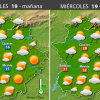 Previsión meteorológica en Extremadura. Días 18, 19 y 20 de abril