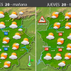 Previsión meteorológica en Extremadura. Días 19, 20 y 21 de abril