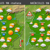 Previsión meteorológica en Extremadura. Días 19, 20 y 21 de abril