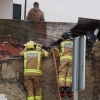 Incendio de una vivienda en la barriada de Antonio Domínguez