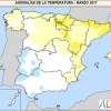 Marzo fue ligeramente fresco y húmedo en Extremadura
