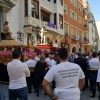 El centro de Badajoz a rebosar para ver la Procesión Magna