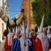 El centro de Badajoz a rebosar para ver la Procesión Magna