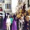 El centro de Badajoz a rebosar para ver la Procesión Magna