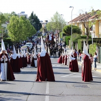 La Sagrada Cena procesiona por las calles de Mérida