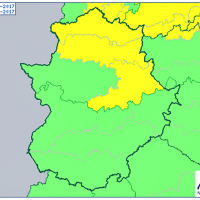 La provincia de Cáceres estará mañana en alerta amarilla por tormentas